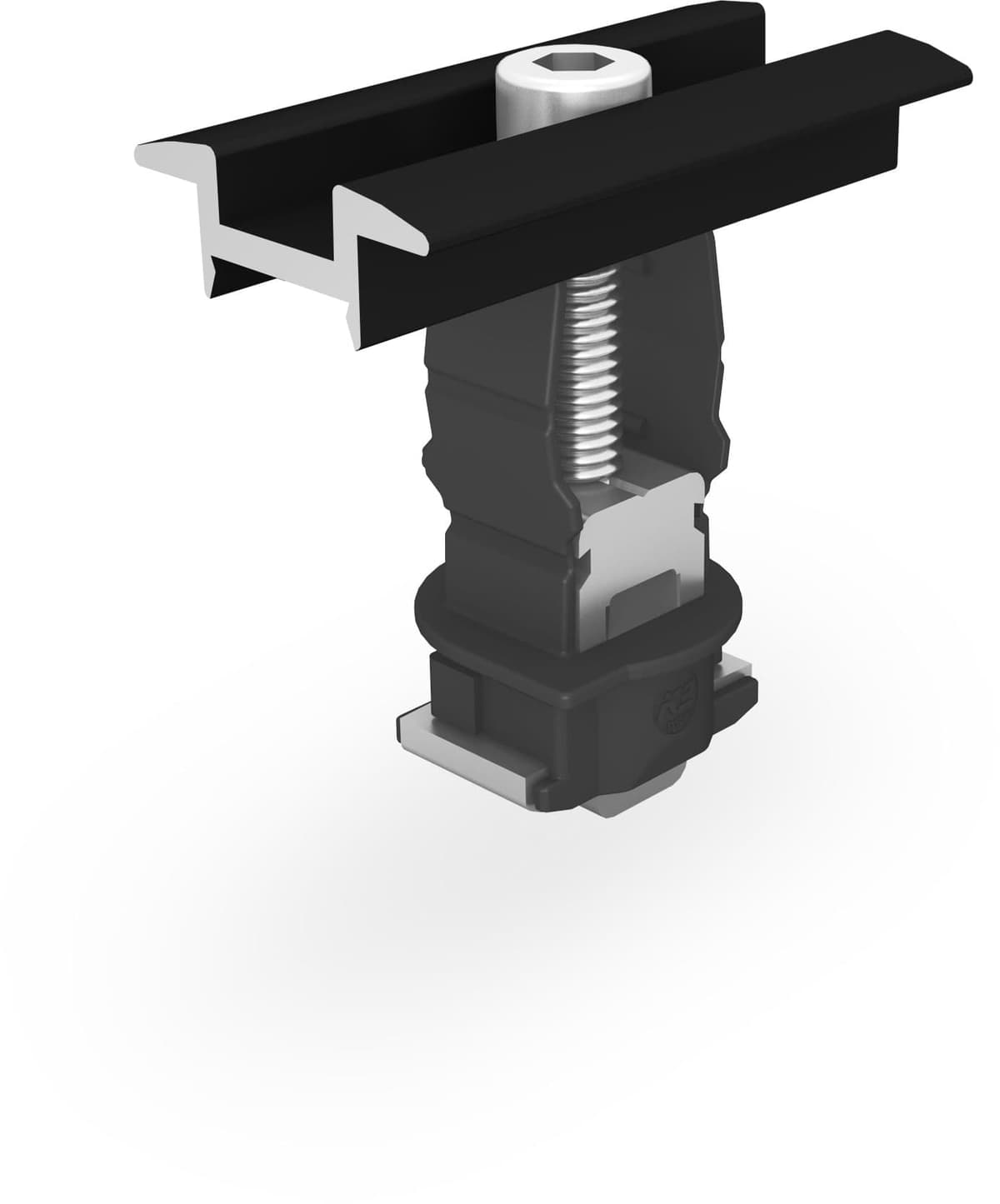 K2 Mittelklemme Clamp MC 25 - 40 mm, black