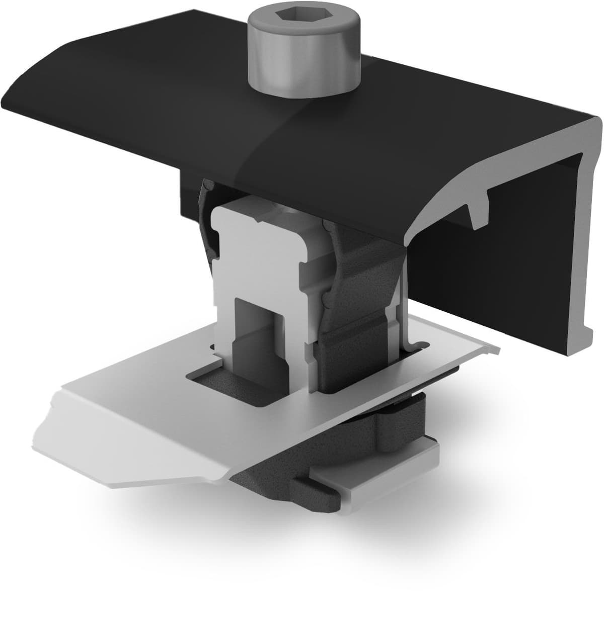 K2 Endklemme Clamp EC 25 - 40 mm, black