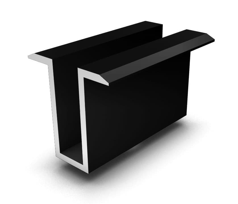 K2 Mittelklemme Standart Korpus black