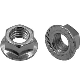 Flanschmutter mit Verzah. A2/M10